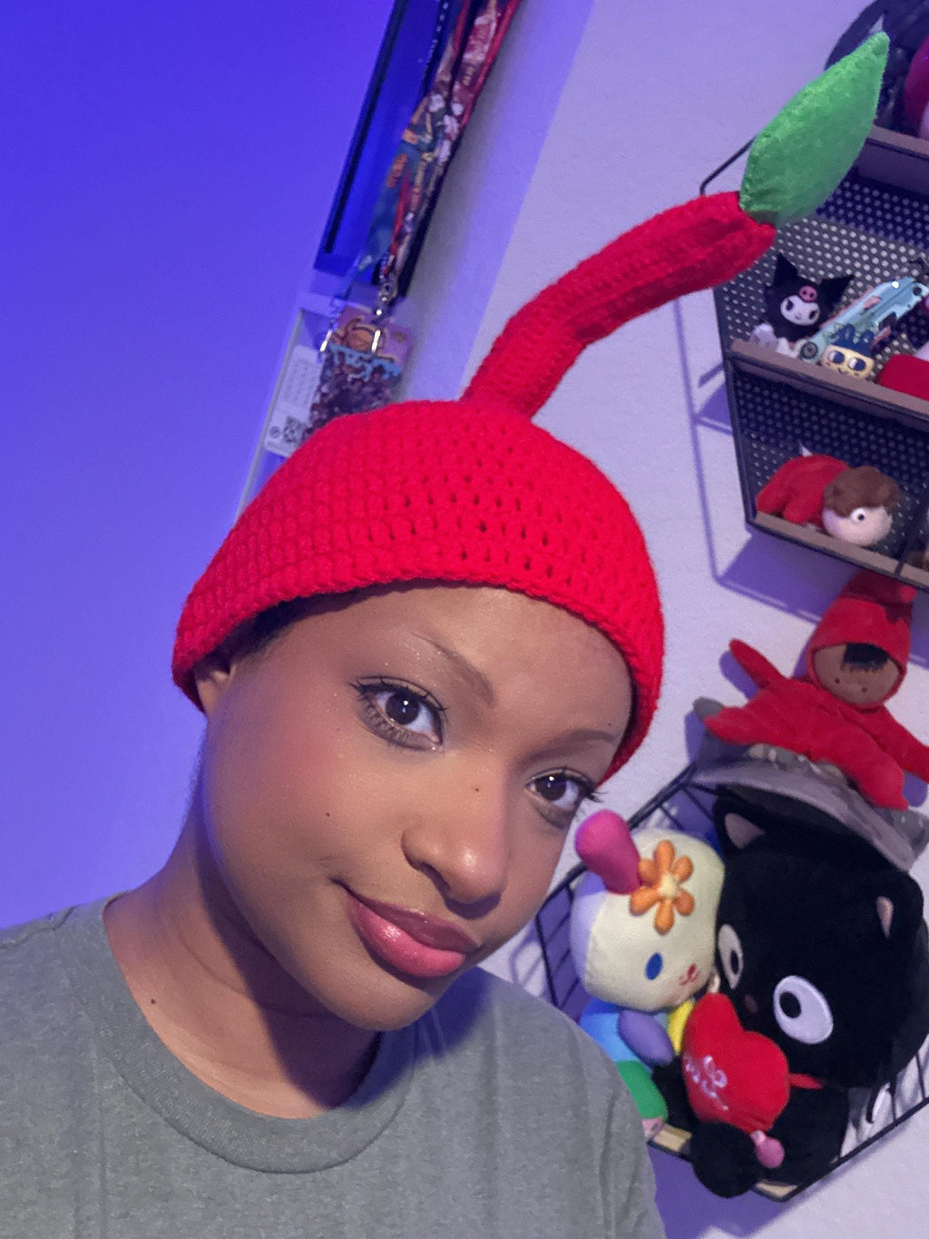 Red Pikmin hat