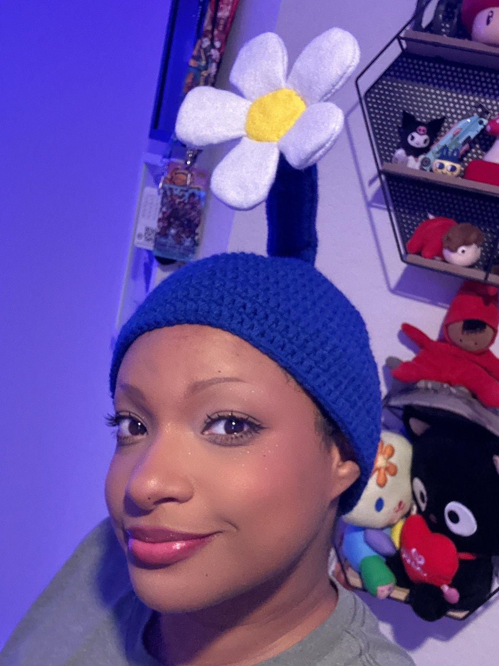 Blue Pikmin hat