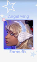 Angel wing earmuffs